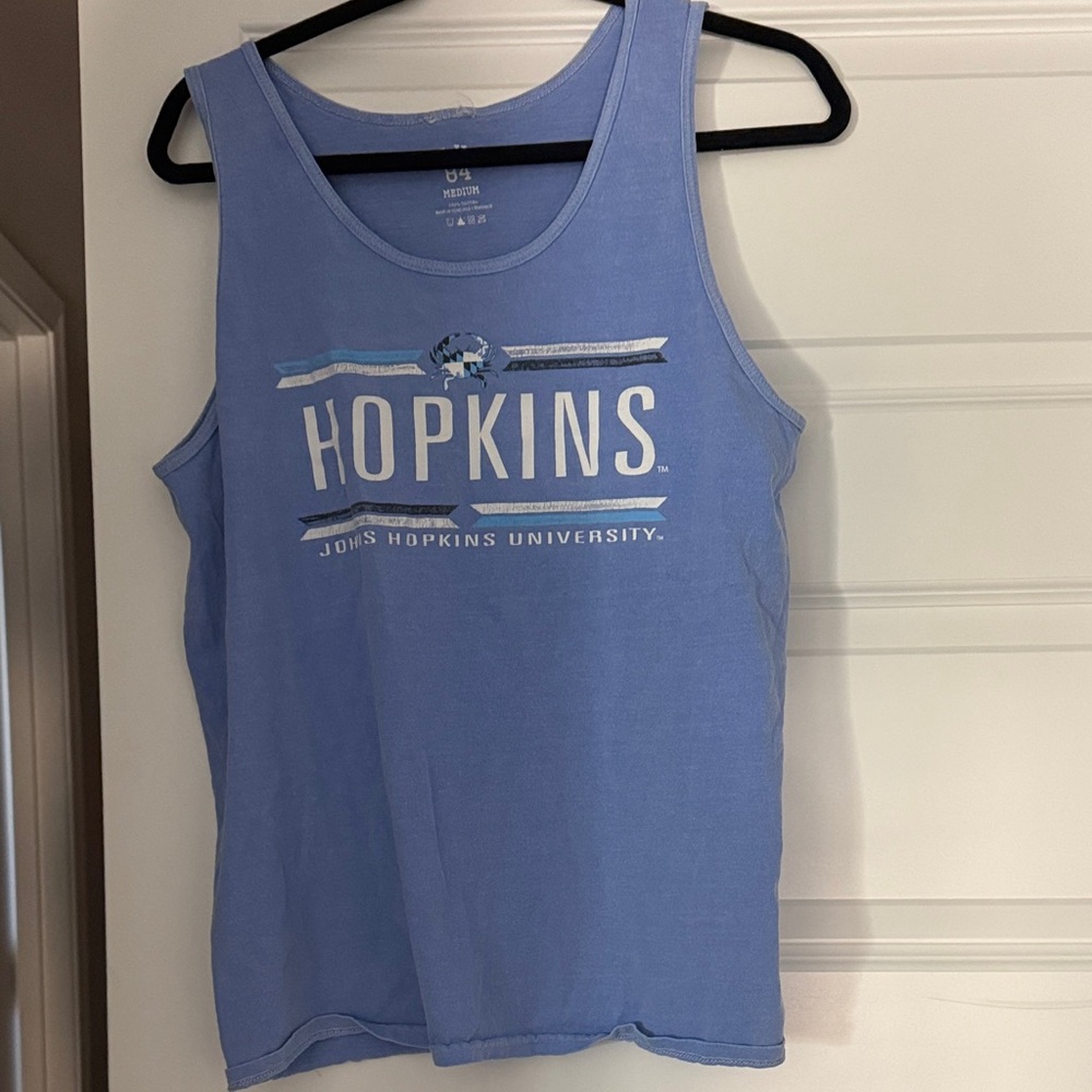 Blue Hopkins University Tank Top